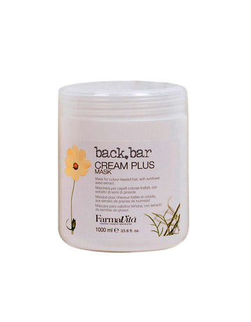 Back Bar Cream Plus Mask 1000ml  - Intensive Hair Treatment